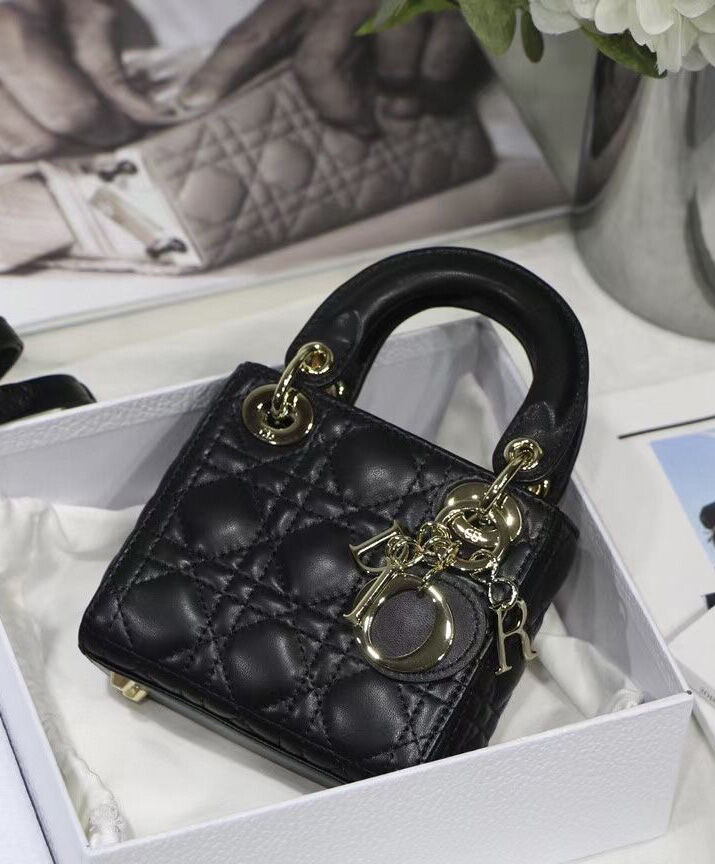 Christian Dior Micro Lady Dior Bag
